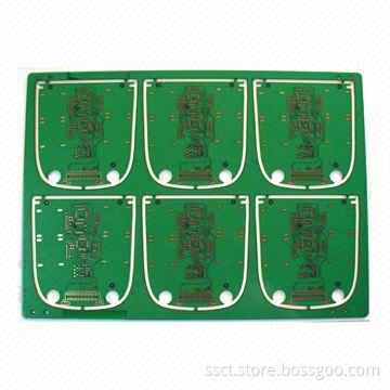 High-density Multilayer PCB with ENIG Surface Finish and 0.16/0.16mm Minimum Width/Spacing